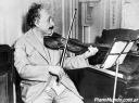 Einstein tocaba el viol�n